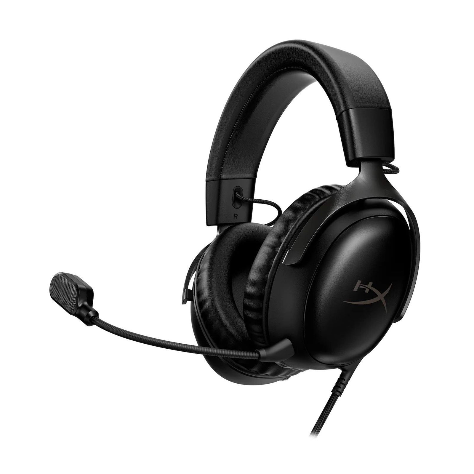 Ігрова гарнітура дротова HyperX Cloud III Mini-Jack/USB-A/USB-C чорна (727A8AA)